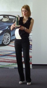 Direktorica marketinga BMW Group Slovenija gospa Barbara Uranjek